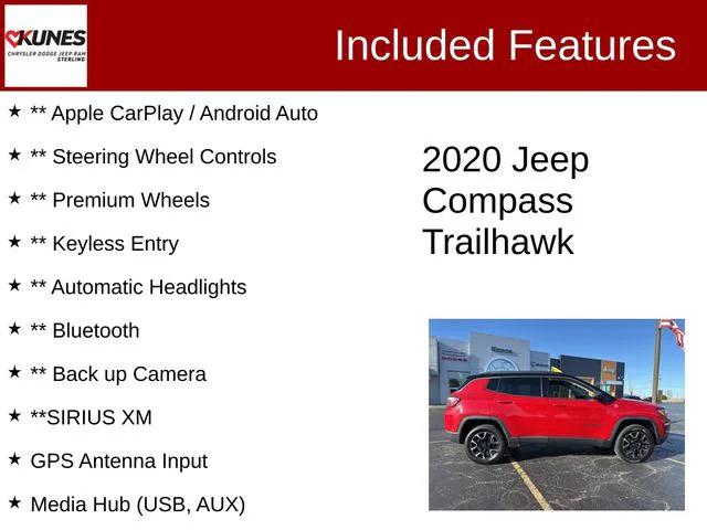 2020 Jeep Compass Trailhawk 4X4 2020 Jeep Compass Trailhawk 4X4