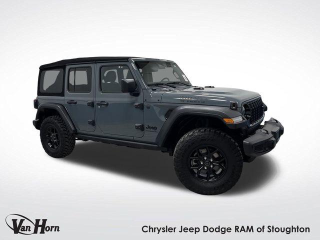2024 Jeep Wrangler 4-Door Willys 4x4 2024 Jeep Wrangler 4-Door Willys 4x4