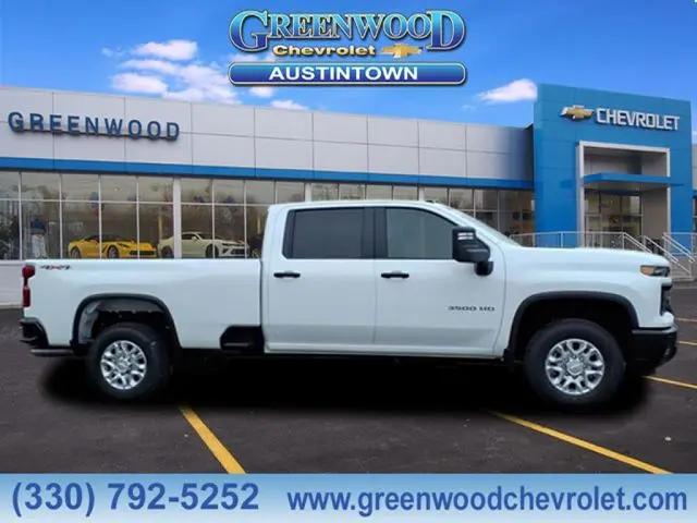2026 Chevrolet Silverado 3500HD Crew Cab, Long Bed, WT Dual Rear Wheel, RWD