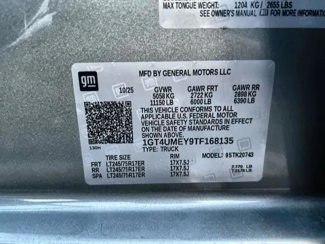 2026 GMC Sierra 2500HD Crew Cab, Standard Bed, SLE, 4WD