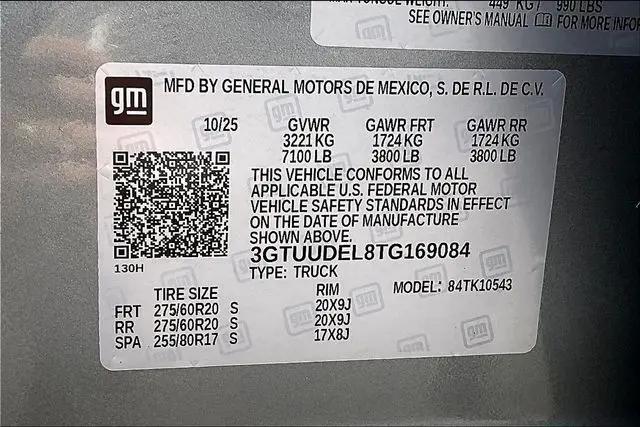 2026 GMC Sierra 1500 Crew Cab, Short Bed, SLT, 4WD