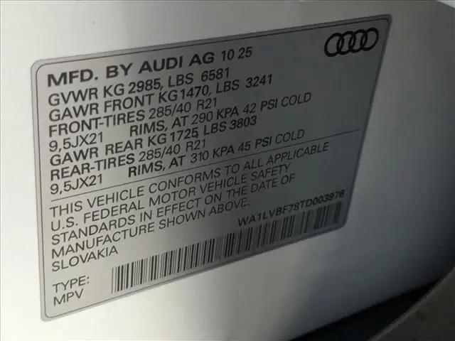 2026 Audi Q7 Premium Plus TFSI quattro tiptronic