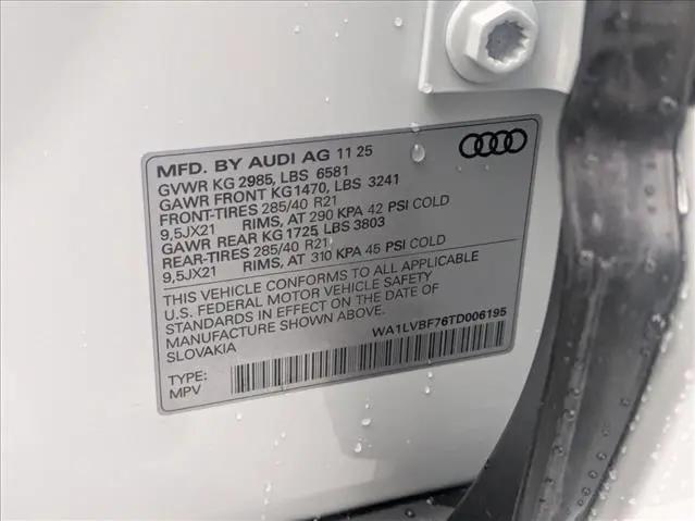 2026 Audi Q7 Premium Plus TFSI quattro tiptronic