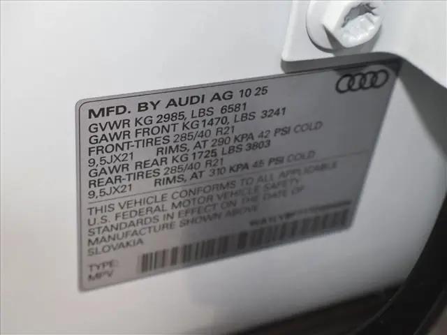 2026 Audi Q7 Premium Plus TFSI quattro tiptronic