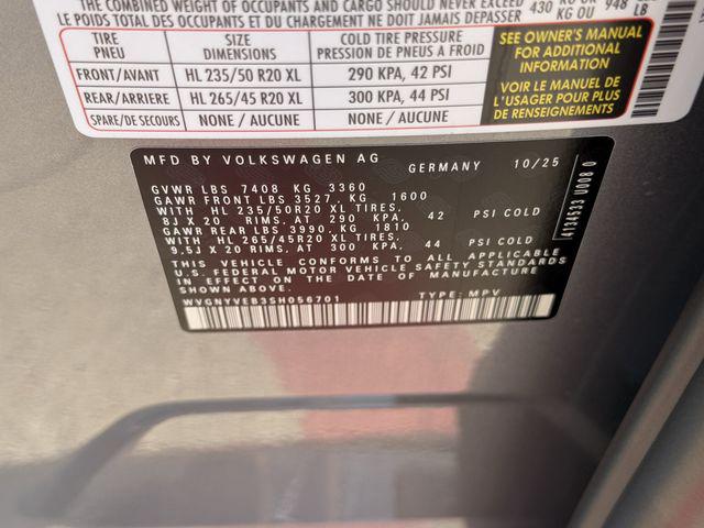 2025 Volkswagen ID. Buzz Pro S Plus