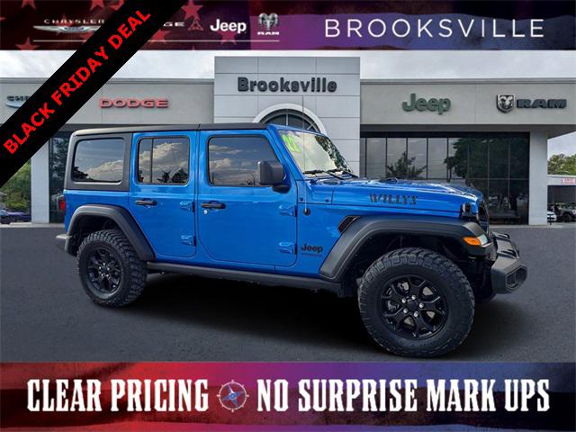 2022 Jeep Wrangler Unlimited Willys Sport 4x4