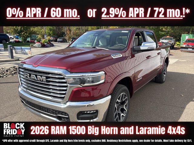 2026 RAM Ram 1500 RAM 1500 LARAMIE CREW CAB 4X4 57 BOX
