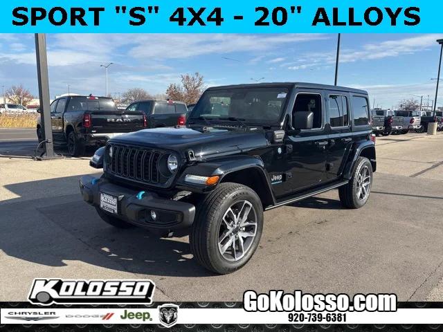 2024 Jeep Wrangler 4xe Sport S 4xe 2024 Jeep Wrangler 4xe Sport S 4xe