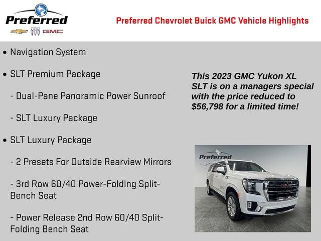2023 GMC Yukon XL 4WD SLT