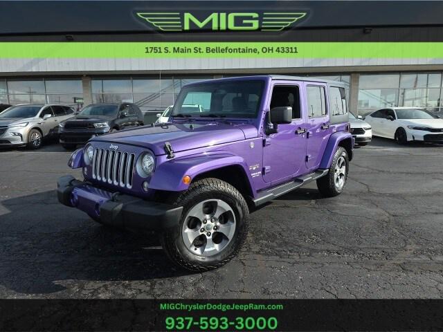 2017 Jeep Wrangler Unlimited Sahara 4x4