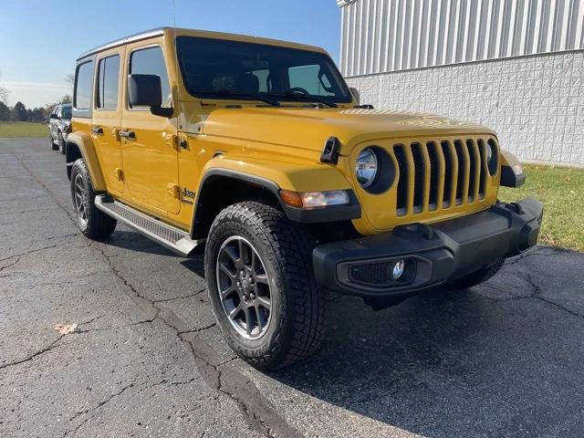 2021 Jeep Wrangler Unlimited Sahara 80th Anniversary Edition 2021 Jeep Wrangler Unlimited Sahara 80th Anniversary Edition