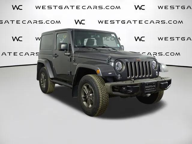 2017 Jeep Wrangler 75th Anniversary Edition 4x4 2017 Jeep Wrangler 75th Anniversary Edition 4x4