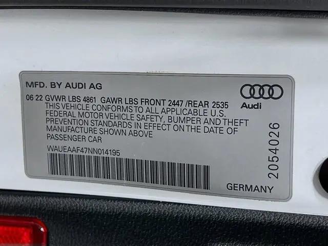 2022 Audi A4 Premium Plus 45 TFSI S line quattro S tronic