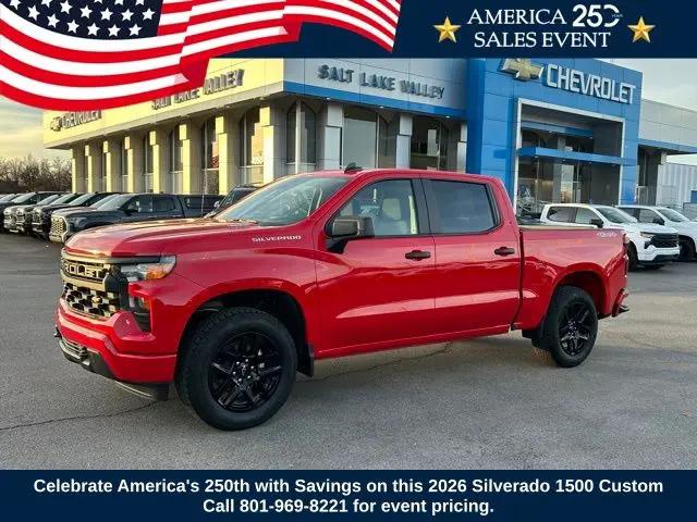 2026 Chevrolet Silverado 1500 4WD Crew Cab Short Bed Custom for sale in West Valley City, UT