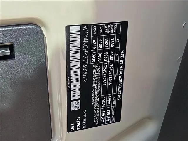 2026 Mercedes-Benz Sprinter 2500 High Roof 4-Cyl Diesel HO