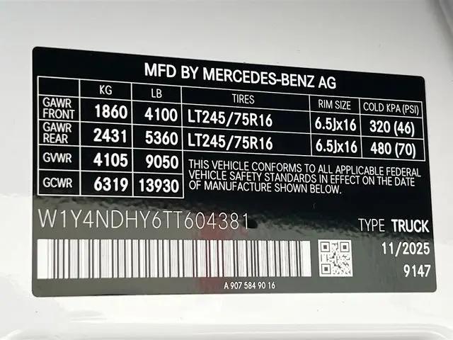 2026 Mercedes-Benz Sprinter 2500 High Roof 4-Cyl Diesel HO