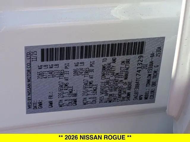 2026 Nissan Rogue Rock Creek
