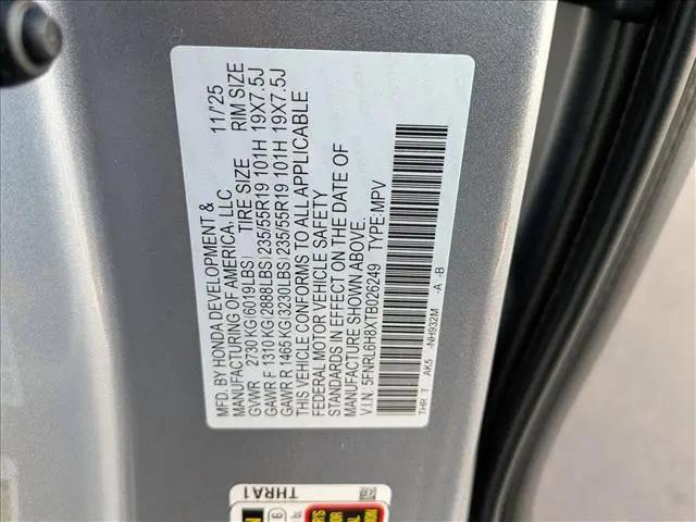 2026 Honda Odyssey Touring