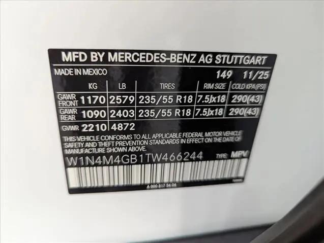2026 Mercedes-Benz GLB GLB 250