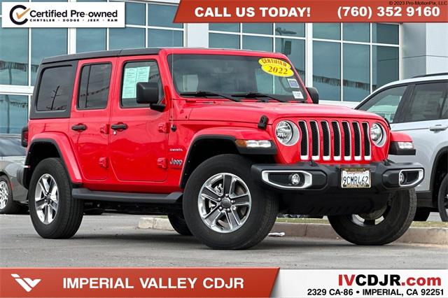 2022 Jeep Wrangler Unlimited Sahara 4x4 2022 Jeep Wrangler Unlimited Sahara 4x4