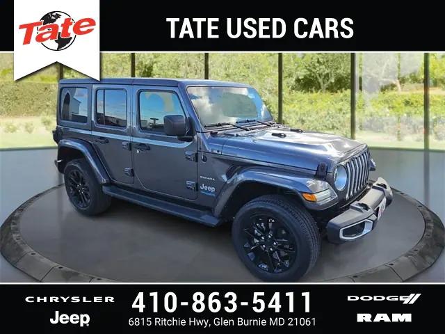 2021 Jeep Wrangler 4xe Unlimited Sahara 4x4 2021 Jeep Wrangler 4xe Unlimited Sahara 4x4