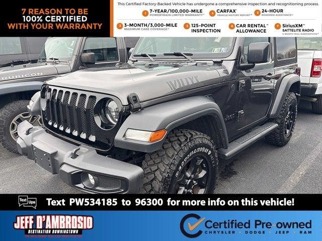 2023 Jeep Wrangler 2-Door Willys 4x4 2023 Jeep Wrangler 2-Door Willys 4x4
