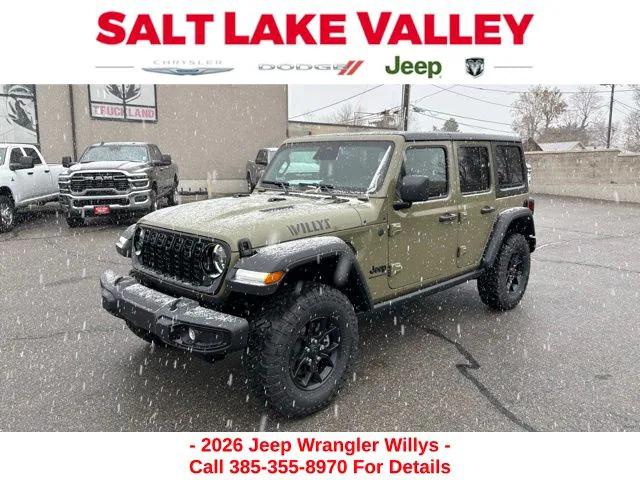 2026 Jeep Wrangler WRANGLER 4-DOOR WILLYS