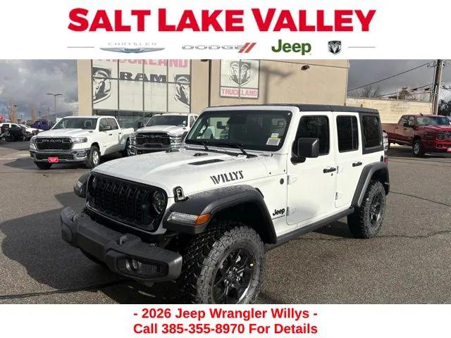 2026 Jeep Wrangler WRANGLER 4-DOOR WILLYS