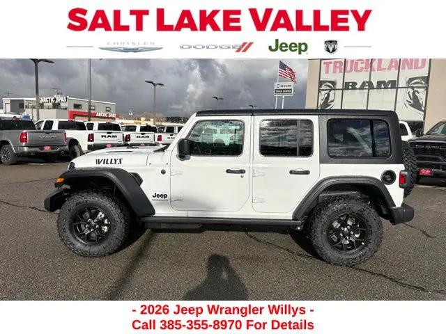 2026 Jeep Wrangler WRANGLER 4-DOOR WILLYS