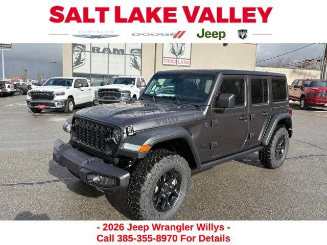 2026 Jeep Wrangler WRANGLER 4-DOOR WILLYS