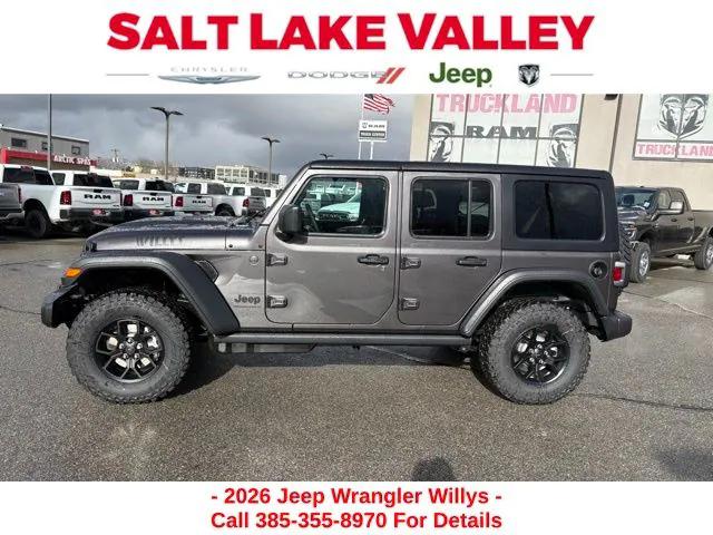 2026 Jeep Wrangler WRANGLER 4-DOOR WILLYS