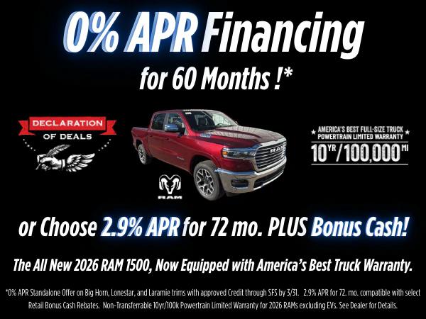 2026 RAM Ram 1500 RAM 1500 BIG HORN CREW CAB 4X4 57 BOX