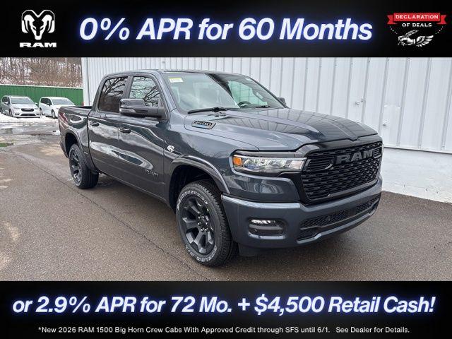 2026 RAM Ram 1500 RAM 1500 BIG HORN CREW CAB 4X4 57 BOX