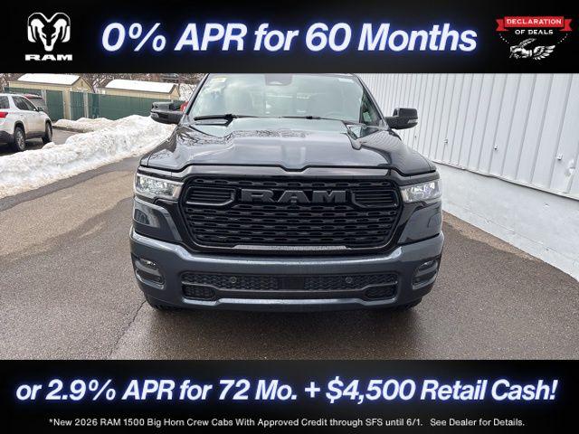 2026 RAM Ram 1500 RAM 1500 BIG HORN CREW CAB 4X4 57 BOX