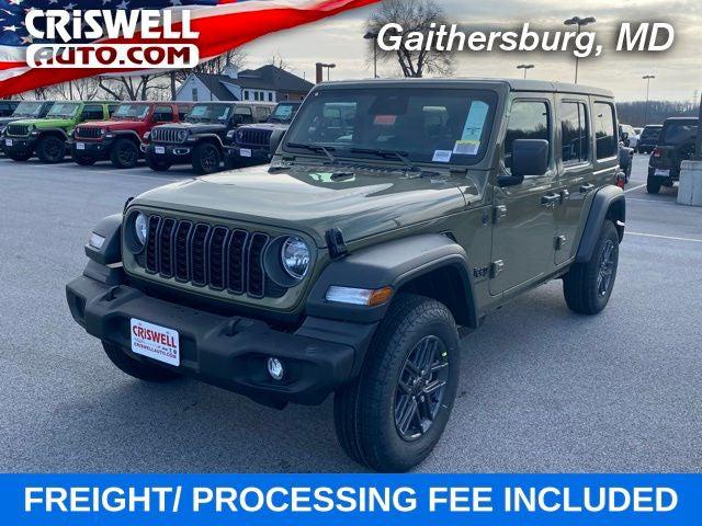 2026 Jeep Wrangler WRANGLER 4-DOOR SPORT S 2026 Jeep Wrangler WRANGLER 4-DOOR SPORT S