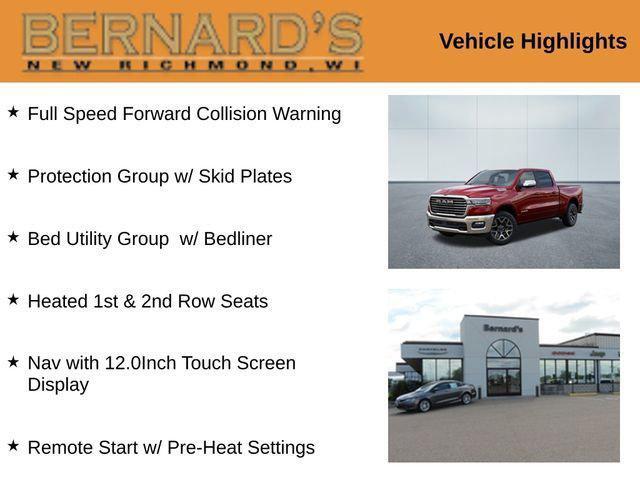 2026 RAM Ram 1500 RAM 1500 LARAMIE CREW CAB 4X4 64 BOX