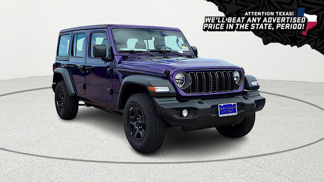 2026 Jeep Wrangler WRANGLER 4-DOOR SPORT 2026 Jeep Wrangler WRANGLER 4-DOOR SPORT