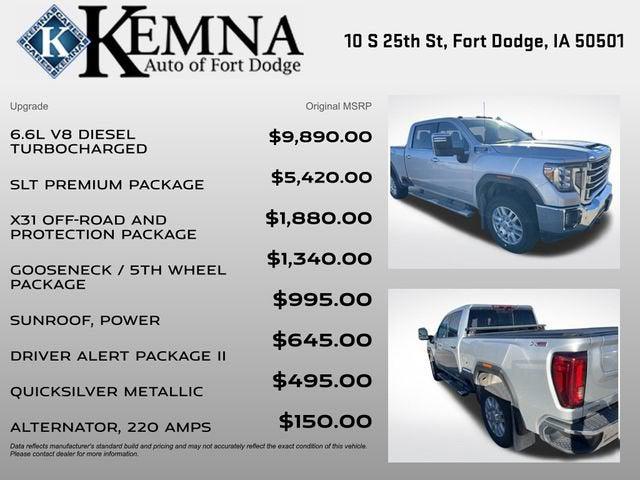 2021 GMC Sierra 2500HD 4WD Crew Cab Standard Bed SLT 2021 GMC Sierra 2500HD 4WD Crew Cab Standard Bed SLT