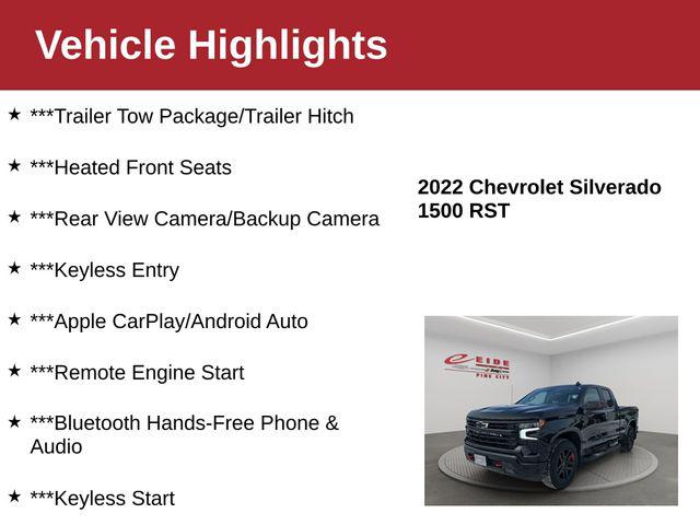 2022 Chevrolet Silverado 1500 4WD Double Cab Standard Bed RST