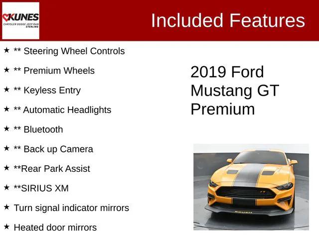 2019 Ford Mustang GT Premium