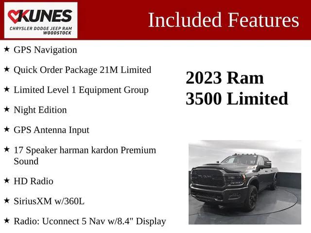 2023 RAM 3500 Limited Crew Cab 4x4 64 Box 2023 RAM 3500 Limited Crew Cab 4x4 64 Box