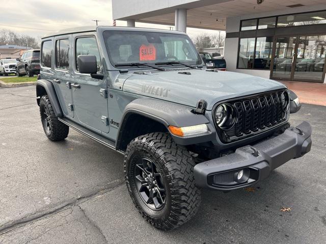 2024 Jeep Wrangler 4-Door Willys 4x4 2024 Jeep Wrangler 4-Door Willys 4x4
