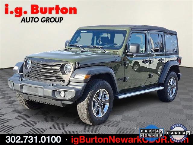 2021 Jeep Wrangler Unlimited Sport S 4x4 2021 Jeep Wrangler Unlimited Sport S 4x4