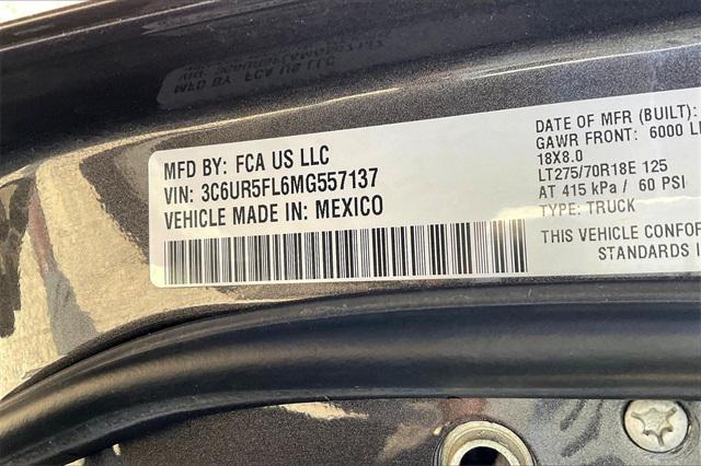 2021 RAM 2500 Laramie Crew Cab 4x4 64 Box 2021 RAM 2500 Laramie Crew Cab 4x4 64 Box
