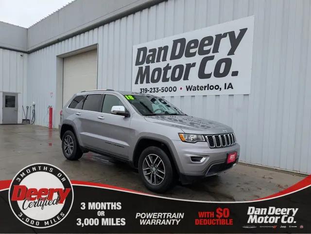 2018 Jeep Grand Cherokee Limited 4x4 2018 Jeep Grand Cherokee Limited 4x4