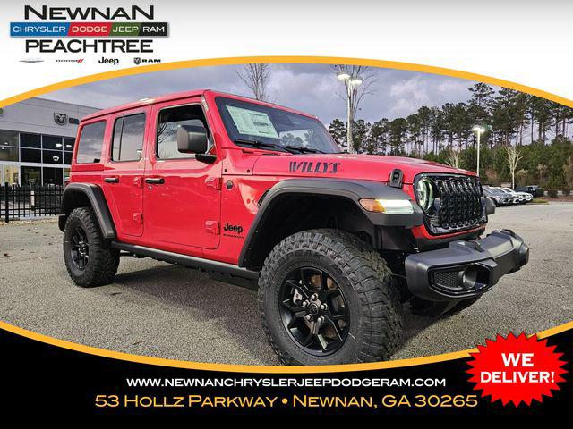 2026 Jeep Wrangler 4-Door Willys 4x4 for sale in Newnan, GA
