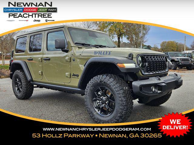 2026 Jeep Wrangler 4-Door Willys 4x4 for sale in Newnan, GA