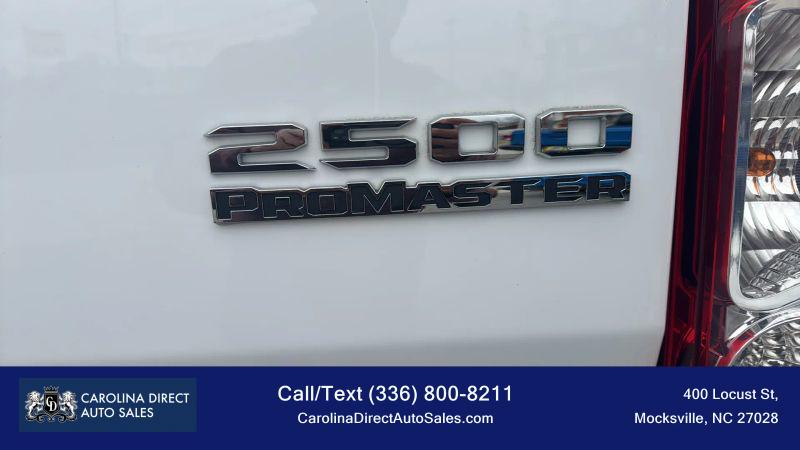 2025 Ram ProMaster 2500 Cargo Van Tradesman High Roof 159" WB w/Pass Seat