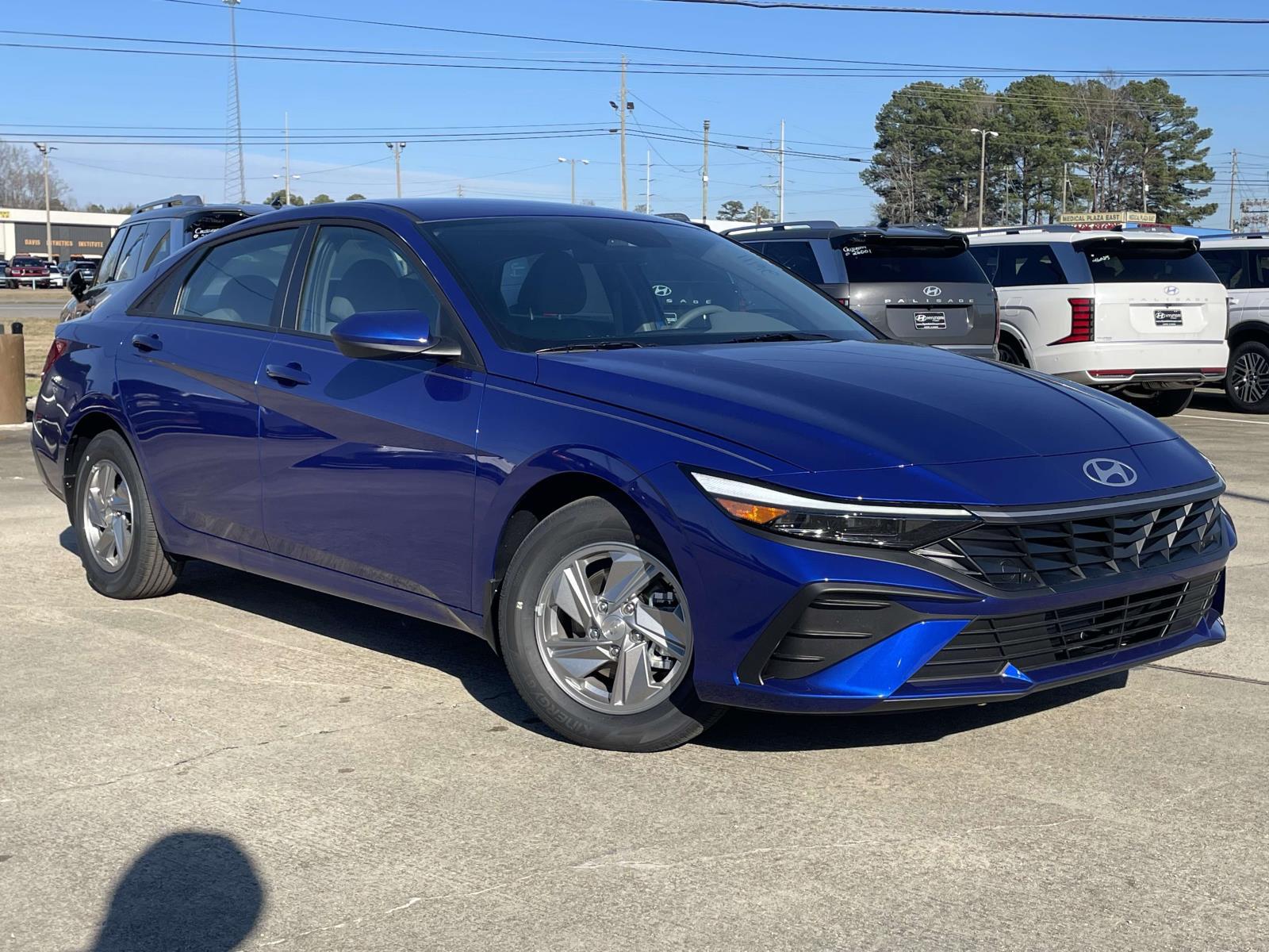 Intense Blue 2026 Hyundai Elantra Sedan Front-Wheel Drive