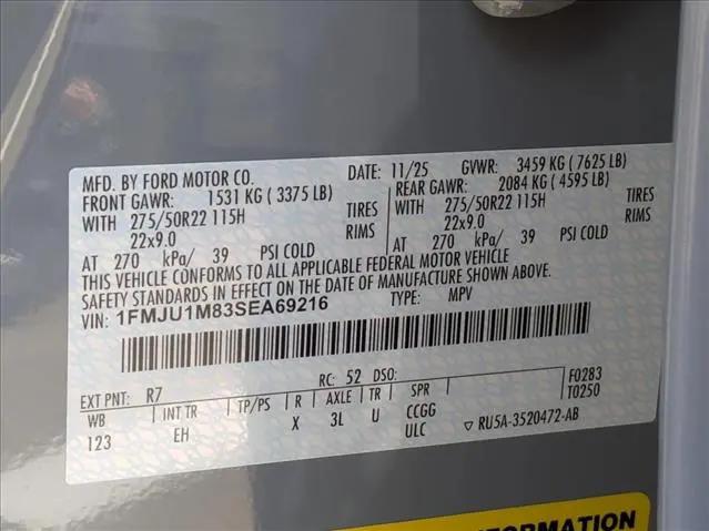 2025 Ford Expedition Platinum